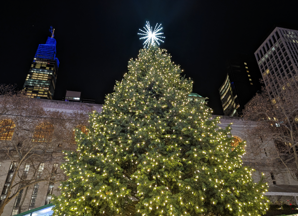 5 The Most Beautiful NYC Christmas Trees NYC Hummingbird