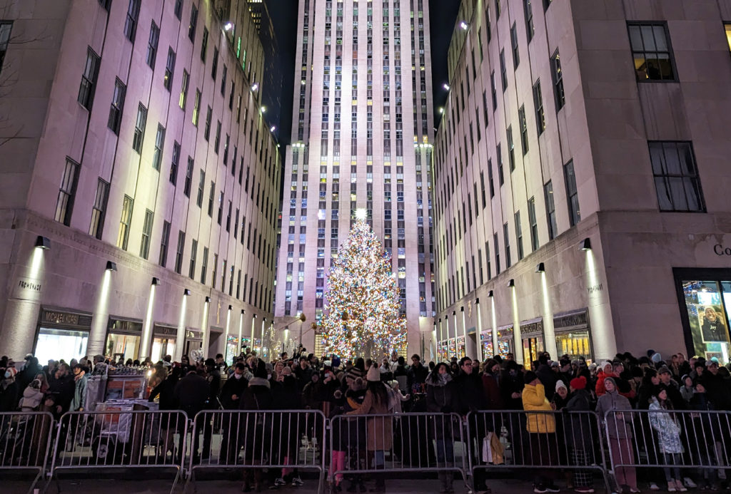 New York City Rockefeller Center Christmas Tree