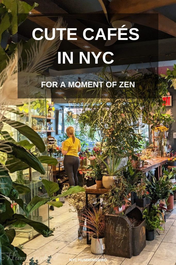 Cute Cafes in NYC for Pinterest