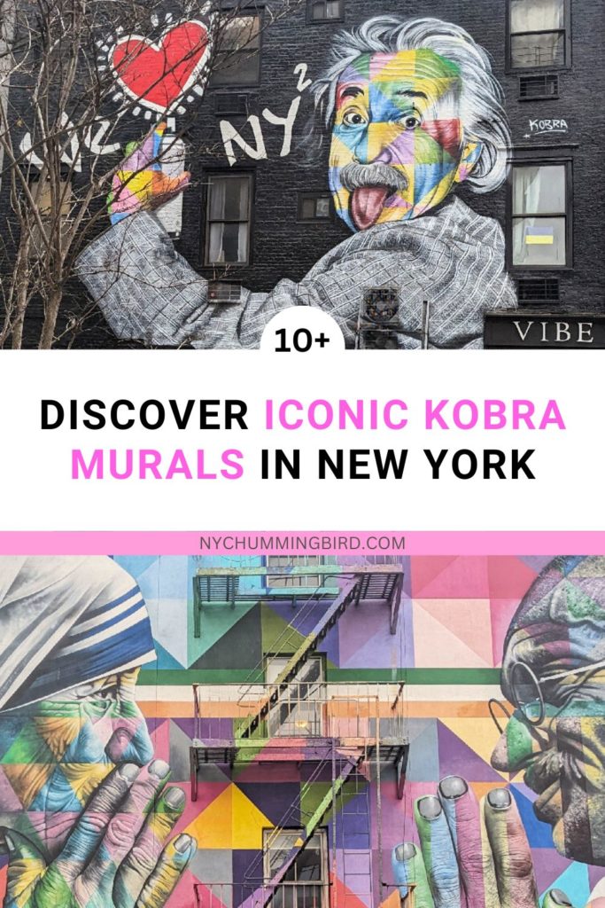 Kobra Murals NYC: WE Love NY and Tolerance