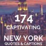 New York Quotes and Instagram Captions, The view of New York City