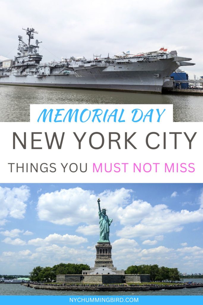 Memorial Day in New York City, Things Must Not Miss