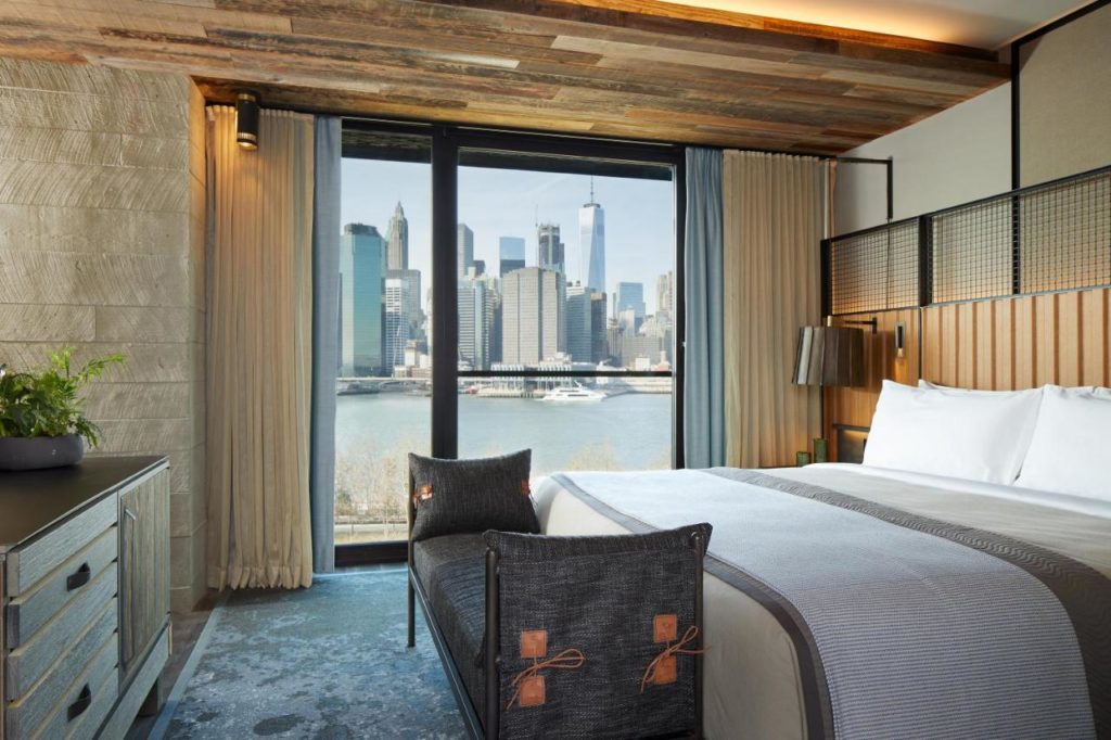 Best Boutique Hotels in NYC: 1 Hotel Brooklyn Bridge.