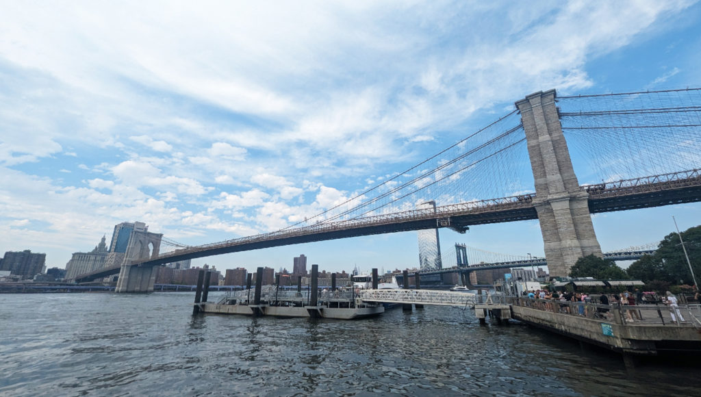 Brooklyn Bridge Instagram Captions, The view of the Brooklyn Bridge