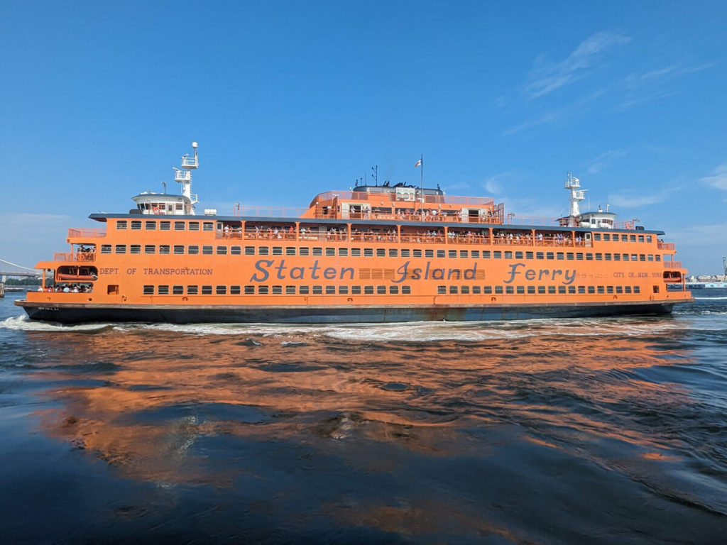 Things to Do in New York in November; Enjoy the Staten Island Ferry 