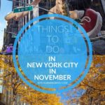 Things to Do in New York in November: a giant balloon on the Macy's Thanksgiving Parade, Fall Foliage in New York