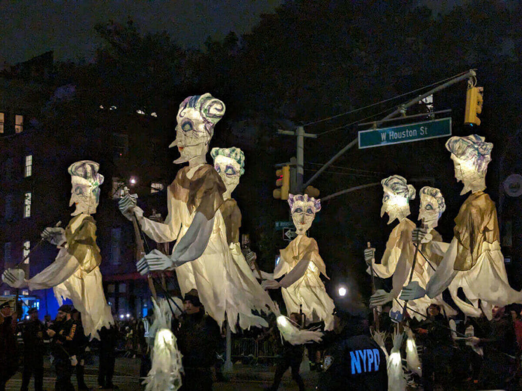 Halloween in New York City: the Village Parade